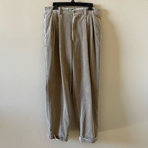 Banana Republic Men’s Smithfield Khaki Corduroy Pants Size 34R